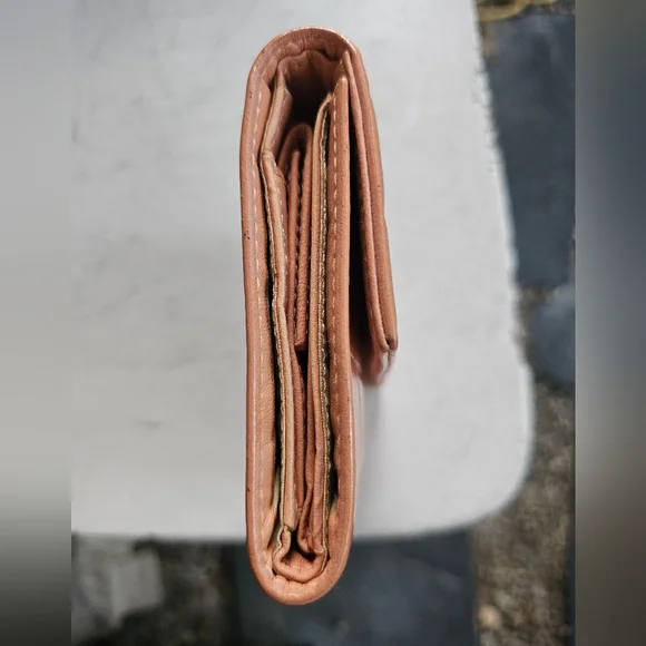 Chanel Vintage Chocolate Bar Trifold Wallet - Picture 7 of 17